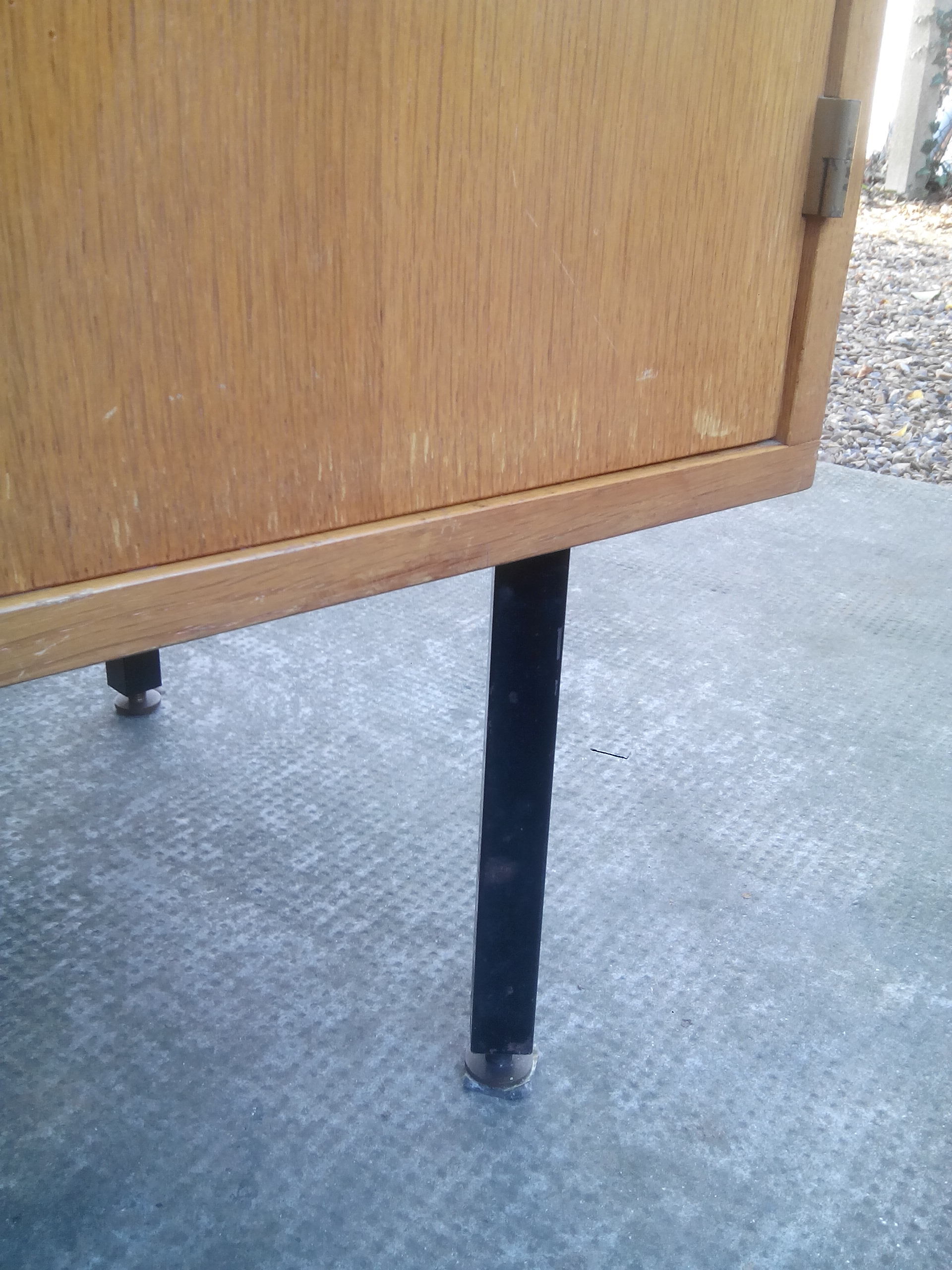 Meuble de rangement années 60 en bois