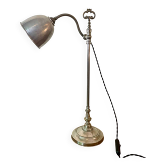Lampe de bureau réglable col de cygne années 30