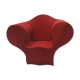 Vintage Red Chair by Ron Arad for Moroso 1991