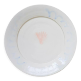 Blue artisanal shellfish plate