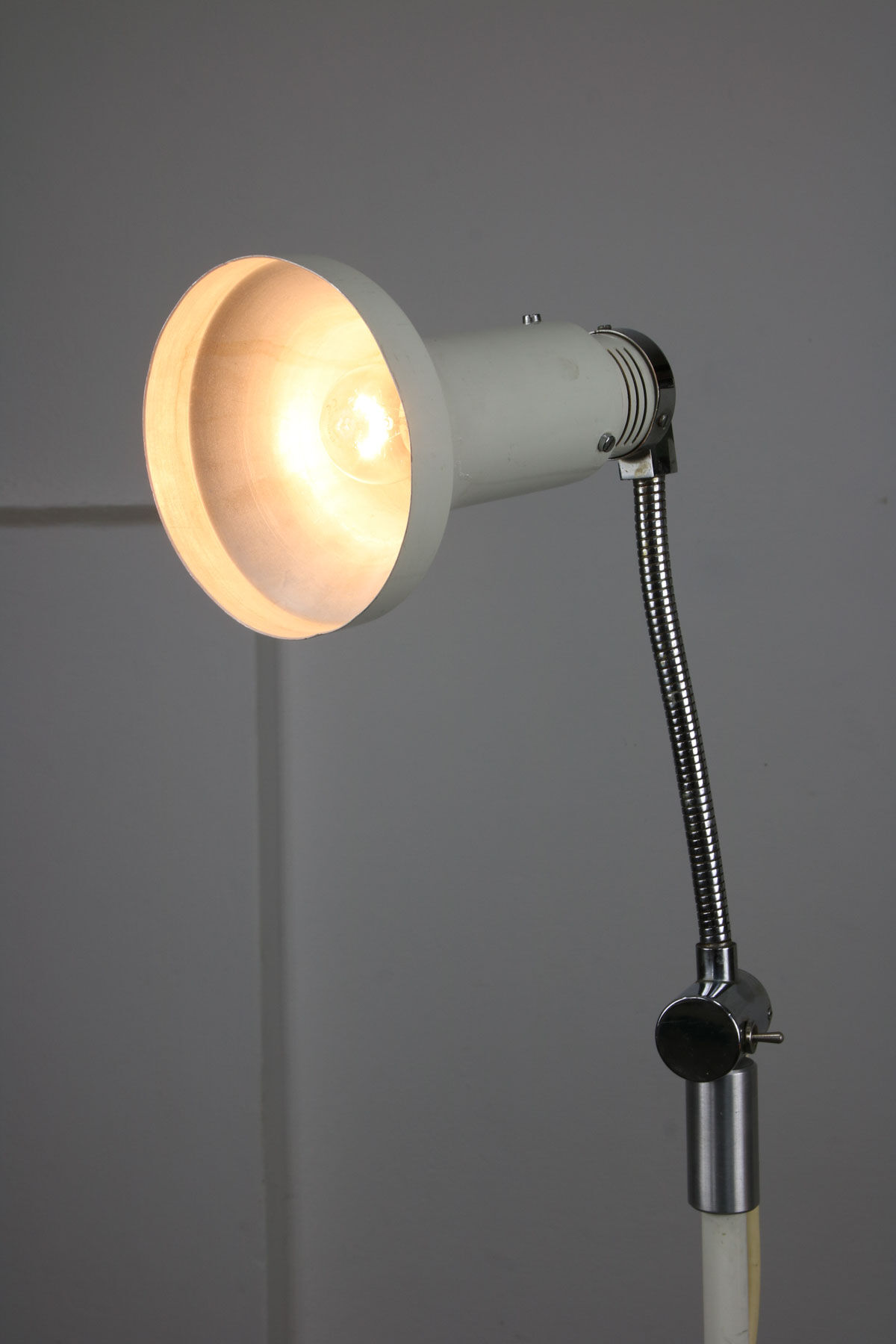 Vintage Adjustable Industrial Floor Lamp, 70s