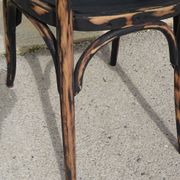 Salon Baumann, 1910, banquette, fauteuil et chaise bistrot