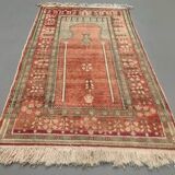 Vintage turkish oushak rug 150x86 cm carpet