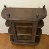 Old solid wood showcase