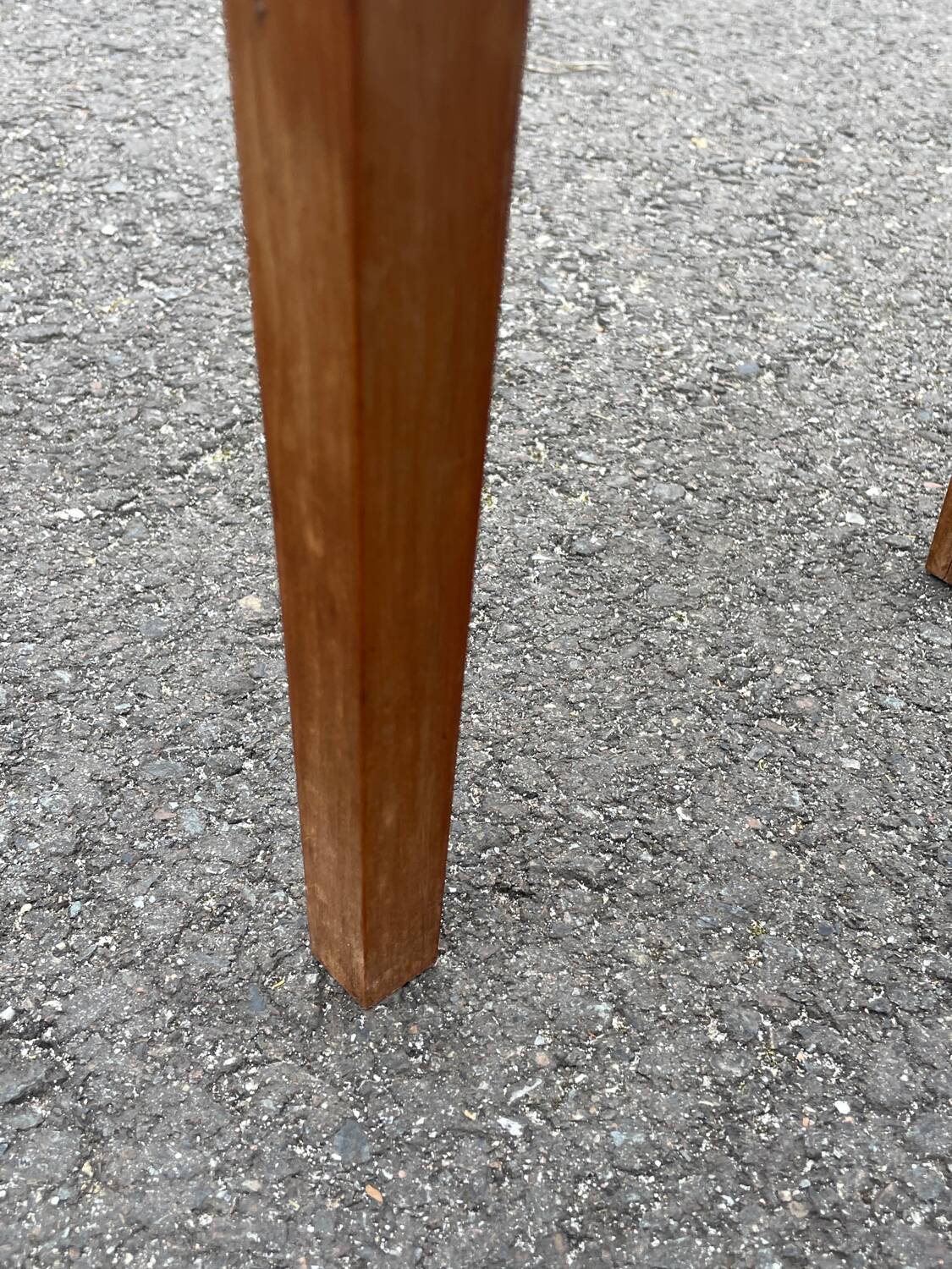 Classic solid wood bedside table