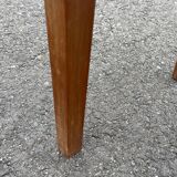 Classic solid wood bedside table