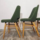 Dining Chairs by Radomir Hoffman for Ton, 1950s, Set of 4