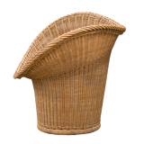 Wicker Chair Design Egon Eiermann For Heinrich Murmann Model E20