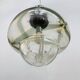 Suspension en verre Mazzega, années 1970, Italie