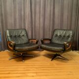 Pair of armchairs by Carl Straub Germany 1960s