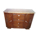Commode en chêne à plateau marbre