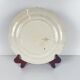 Set of 4 plates KG St Clément barbotine fruit (cherry, mirabelle, grape, pear), late 19th-early 20th century.