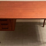 Bureau danois vintage en teck par Gunnar Nielsen Tibergaard, 1960
