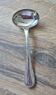 Silver sauce spoon, Ercuis model Perle