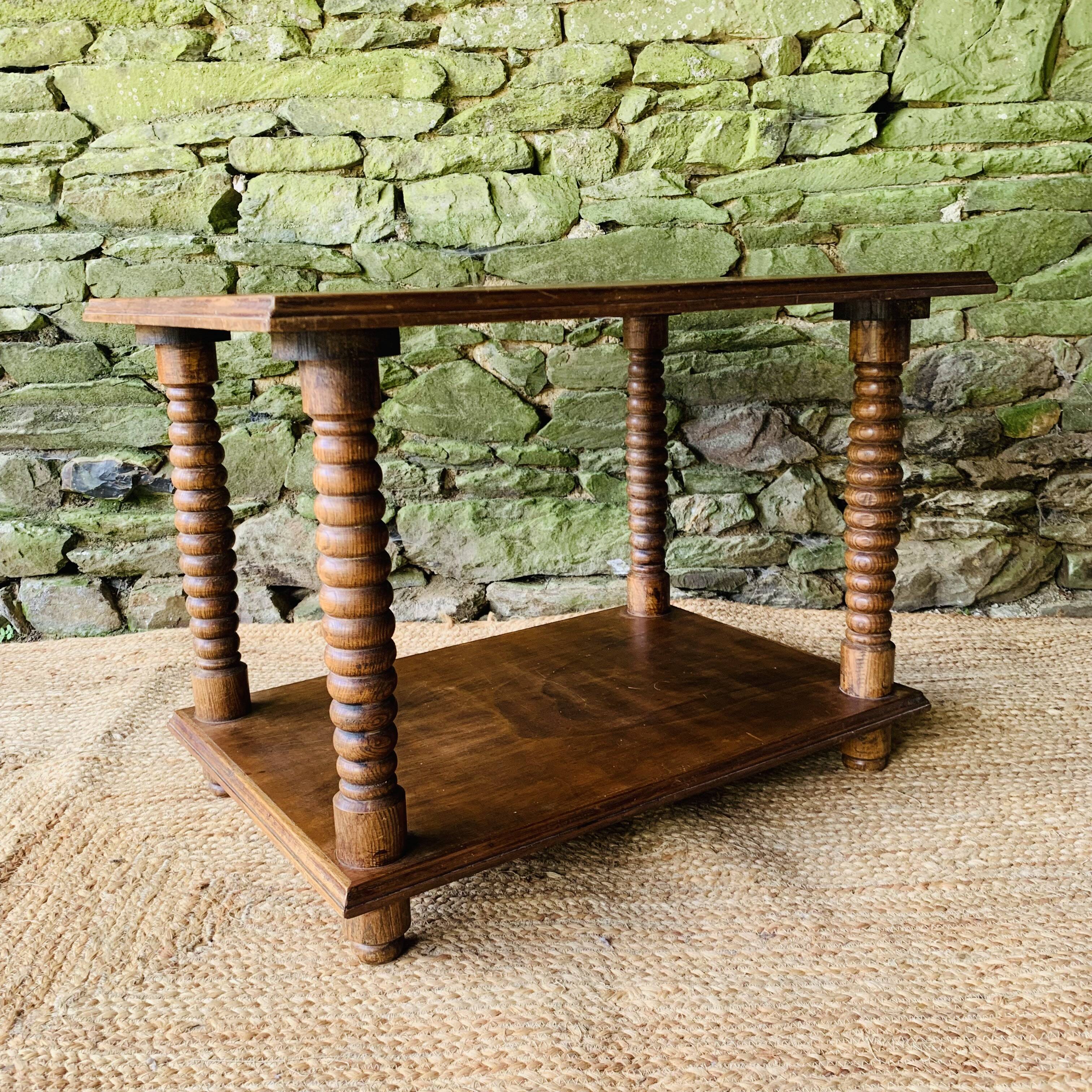 Oak coffee table
