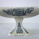 Large Renaissance ironstone compote dish from Clairefontaine JS & Cie, 19th century.