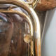 Mid century vintage art deco gold hairdresser