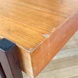 Scandinavian wooden coffee table, 1970