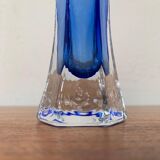 Vintage Glass Art Vase by Renate Stock for Sea Glasbruk, Sweden, 1970s