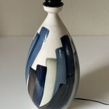 Vintage ceramic terracotta lamp 80s 90s