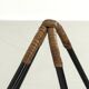 Porte-revues en rotin vintage