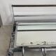Vintage coat rack, beveled mirror and chrome, art deco
