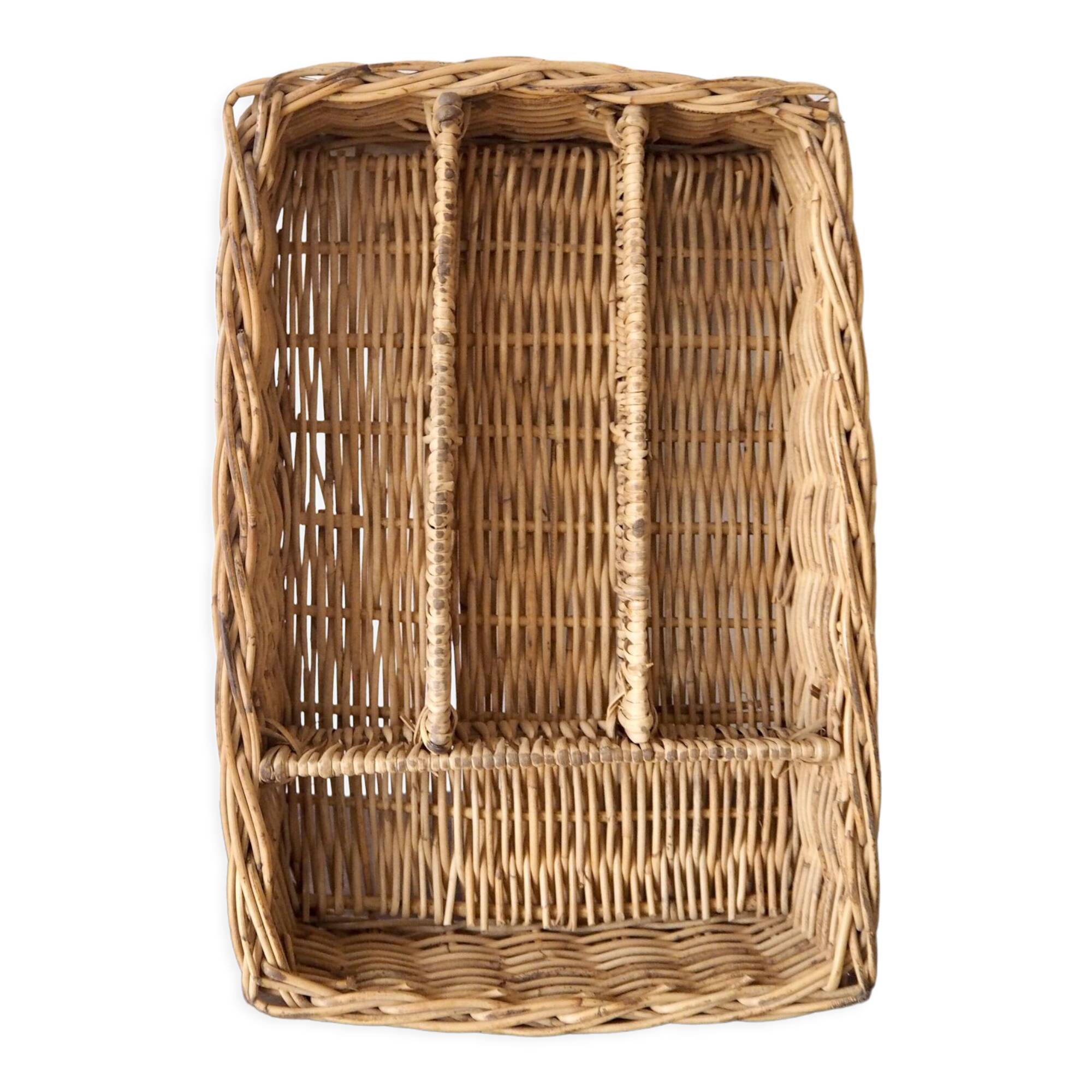 Wicker covered rack