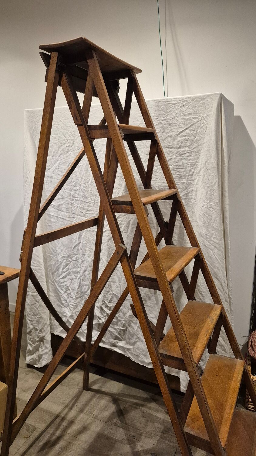 Old library step ladder