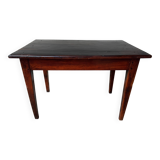 Solid walnut farmhouse table
