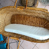 Wicker cradle