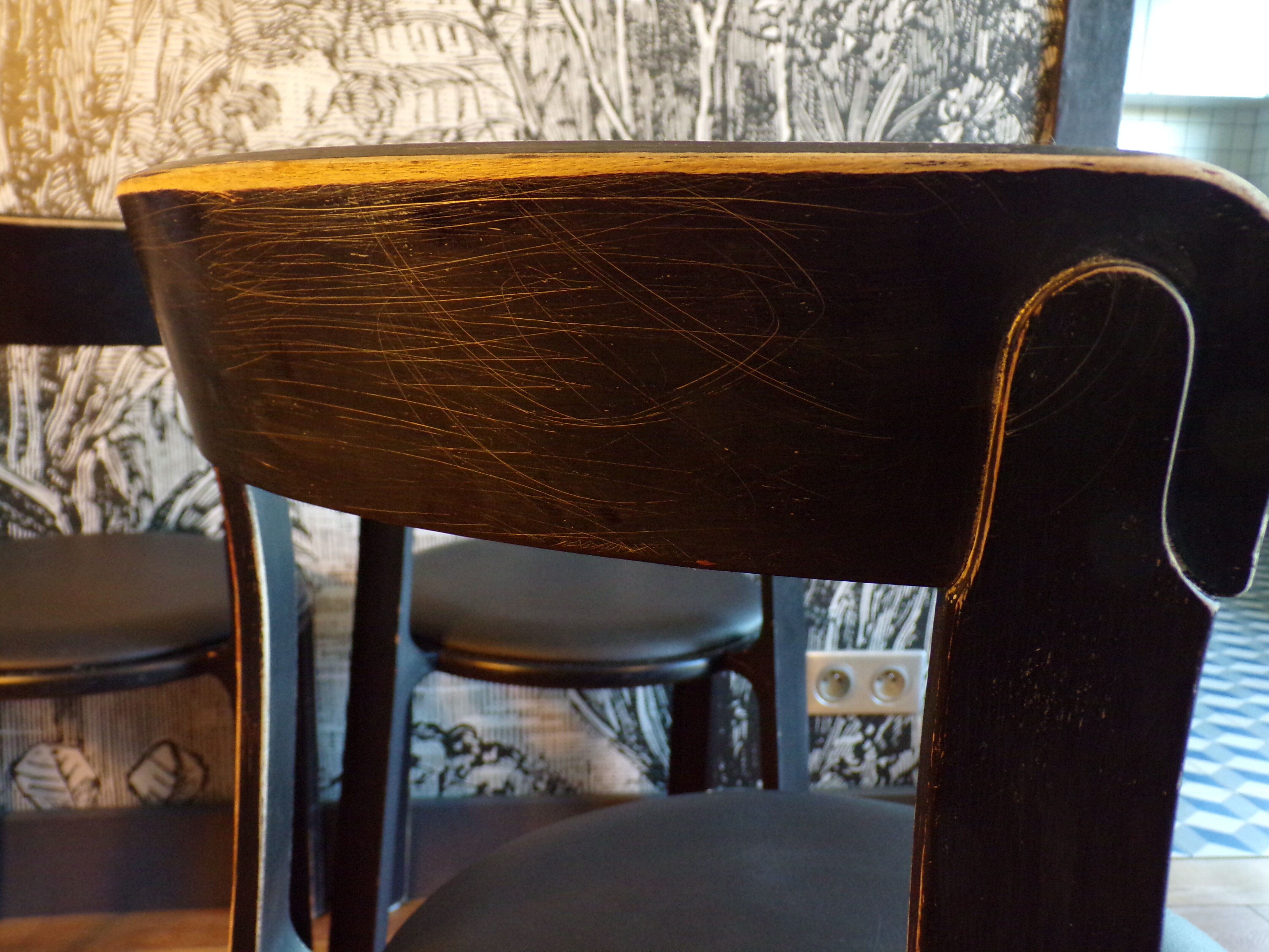 Suite 4 chairs Dietiker Bruno Rey