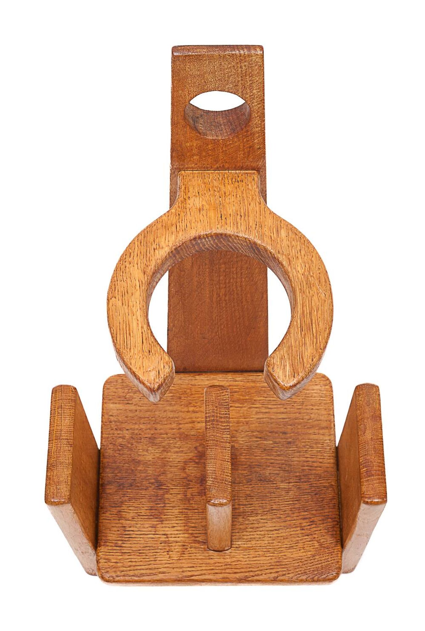 Magazine rack ashtray by Guillerme and Chambron
