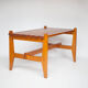 Table basse bois bois à lattes, décoration intérieur