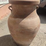 Terracotta garden jar