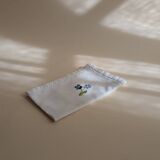 Ensemble de 8 serviettes brodées
