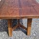 Solid wood farmhouse table