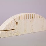 Fish of Fratelli Mannelli, travertine, Italy, circa 1970