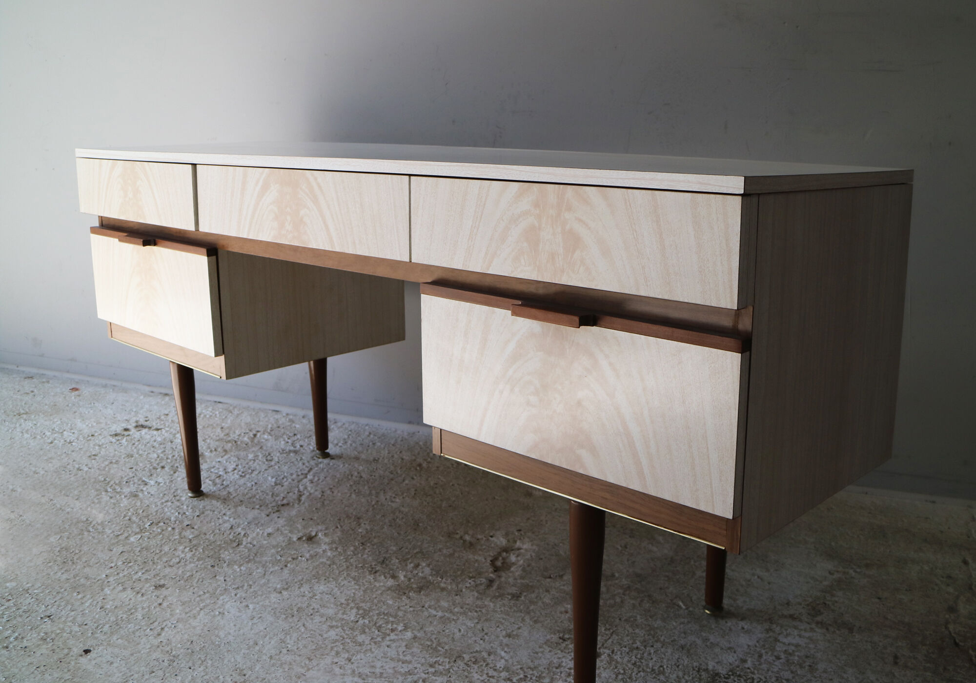 1970’s mid century formica and teak desk