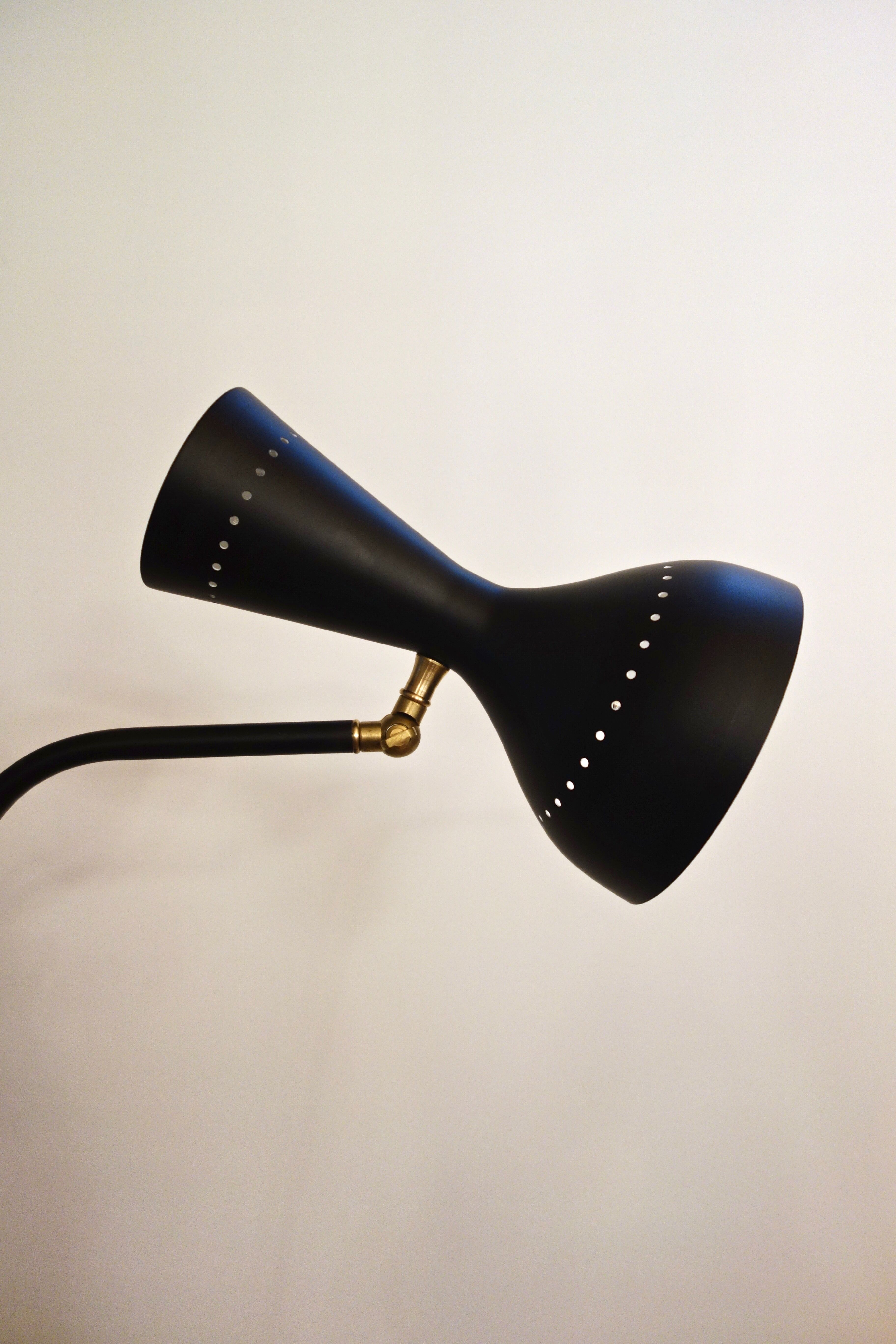 Italian lamp dialog black diabolo