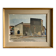 Huile sur toile vintage signée moderniste Gustav Adolf Johansson années 1960