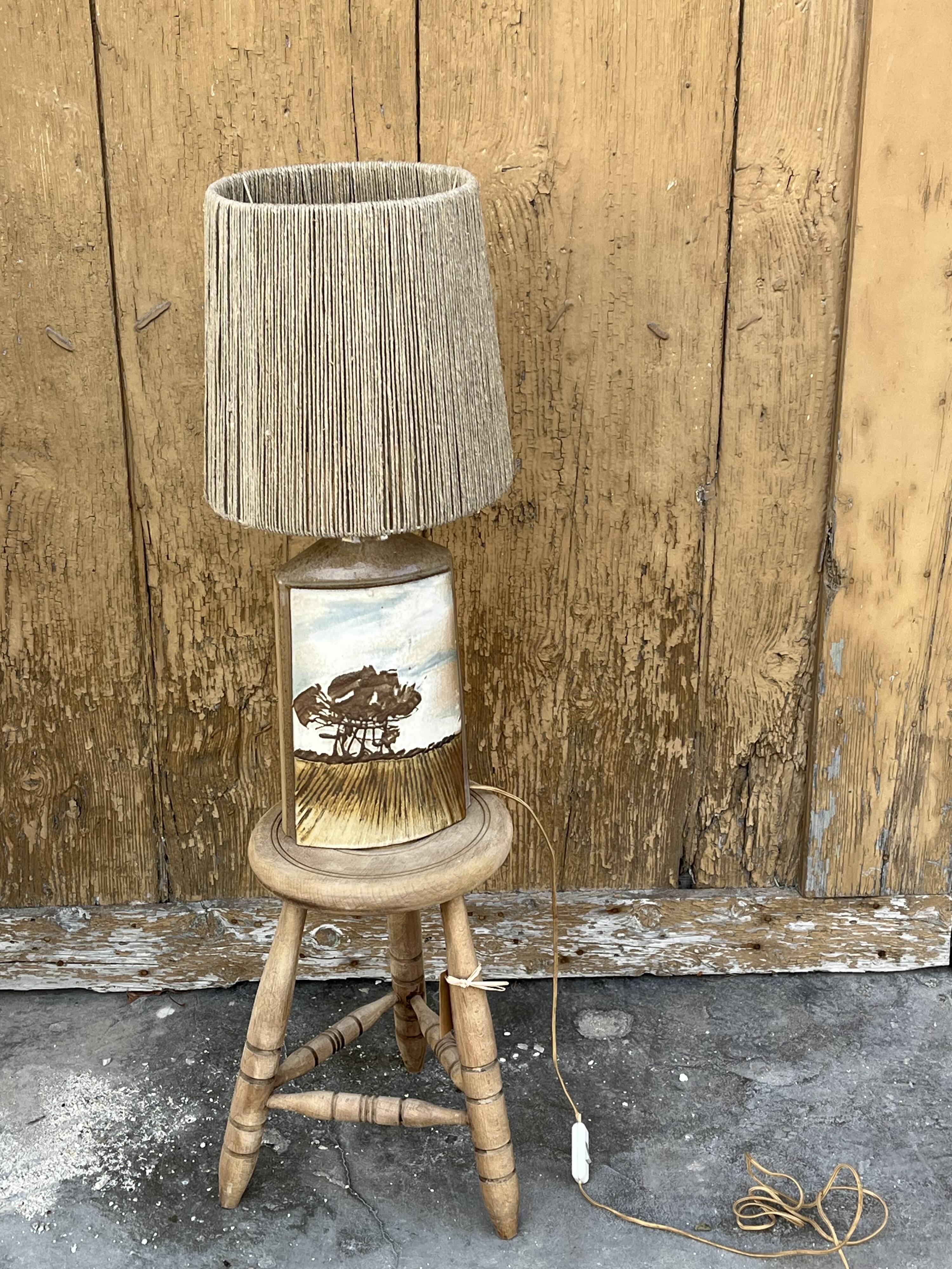 Ceramic lamp