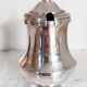 Mustard pot, jam pot, jam jar, sugar bowl, in silver metal