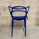 Chaise Masters bleu de Philippe Starck, Kartell