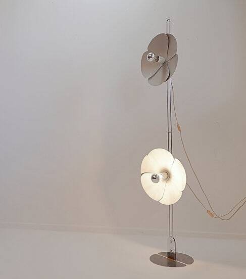 Model 2093-150 Floor Lamp by Olivier Mourgue for Disderot, 1967
