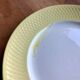Dessert service, cake dish and plates