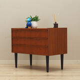 Commode en teck, design danois, années 1970, fabrication: Danemark
