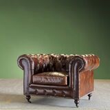 Chesterfield armchair