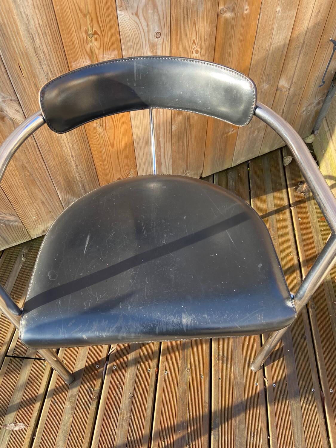 Series of 4 vintage armchairs