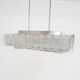 Glass chandelier by Doria, Germany 1960s