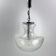 Murano glass pendant light (Mazzega) for Doria, 1960s.